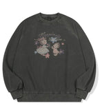 Happy Tommy Raglan Pigment Sweatshirt