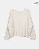 Deu round neck loose fit knit