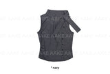 STRAP CHECK SLEEVELESS SHIRT