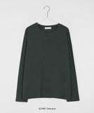 Shoki Color Basic Long Sleeve Tee