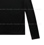 Nilo cutting see-through layered set - long sleeve, sleeveless