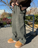 May Cargo Wide Corduroy Pants
