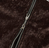 Melts velvet line two-Way jumper