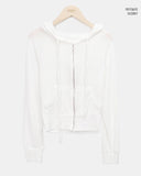 Duan Soft Wool Hood Zip-Up