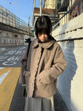 FRILL LOID HALF COAT