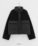 Canyl High-Neck Wool Padded Jumper