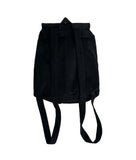 SUEDE STRAP BACKPACK