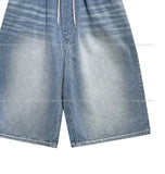 Wade Patch Banding Bermuda Denim Pants