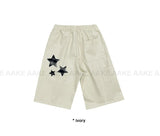 3-STAR PATCH BERMUDA PANTS