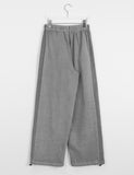 [unisex] Kunami color matching side banding string jogger pants