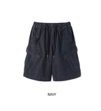 Keshi Pigment Washed Cargo Bermuda Shorts
