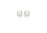 Subni Flow Silver One-Touch Earrings S