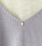 [Bustier set] Bier Layered Short Sleeve Knit