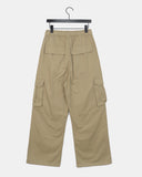 Linju string pocket cargo long pants