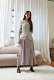 belt detail long boots