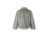 [Lining Quilting] Celan Hairy Fur Collar Jacket