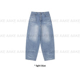 (unisex) 4-BUTTON BALLOON DENIM