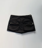 Focus y2k Zipper Cargo Skirt