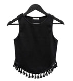 Node Tassel Sleeveless