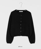 Hakuna round crop cashmere cardigan