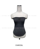 serrati brooch knit top