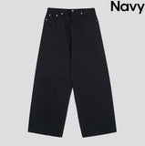 Evan Twill Cotton Wide Pants