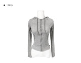 Rake Stripe Hood Zip Up