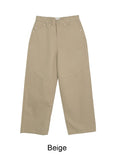 Blin Incision Wide Cotton Pants