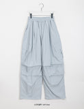 [unisex] Kshu Parachute String Cargo Banding Pants