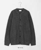 [unisex] Markel round wool over cardigan
