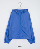 [unisex] Winka Color Summer String Cropped Wind Jumper