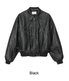 RENNE Vintage Leather Jacket