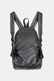 Casual metal glossy backpack
