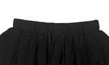 Lying Lace Tiered Banding Mini Skirt