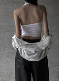 Stud Halter Sleeveless