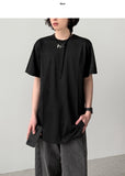 Layered Slit Short Sleeve T-shirt