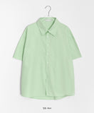 [unisex] Totelli Cotton Over Short Sleeve Shirt