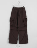 Sumiko Nylon Banding String Cargo Pants