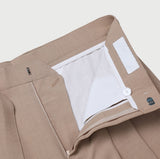 Fresh Summer Belted Two Tuck Slacks