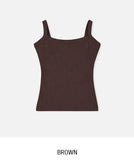 Muted Basic Ribbed Sleeveless