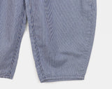 Kaden Stripe Patch Carpenter Balloon Wide Denim Pants