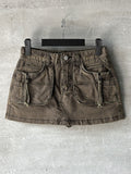 Ends Washing Cargo Skirt