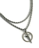 Erin Cross Ring Necklace