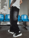 Zed Cat Balloon Denim Pants