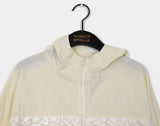 Surf Lace Hood Windbreaker Zip-Up