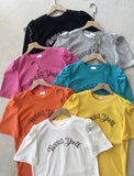 Vienna Lettering Puff Short Sleeve T-Shirt