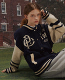 [2-WAY] Varsity Snap Cardigan