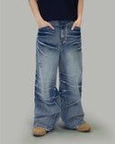 Washed Domingo denim pants