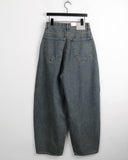 Leone Mega Balloon Fit Long Wide Denim Pants