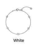 Essence Moissanite Station Bracelet